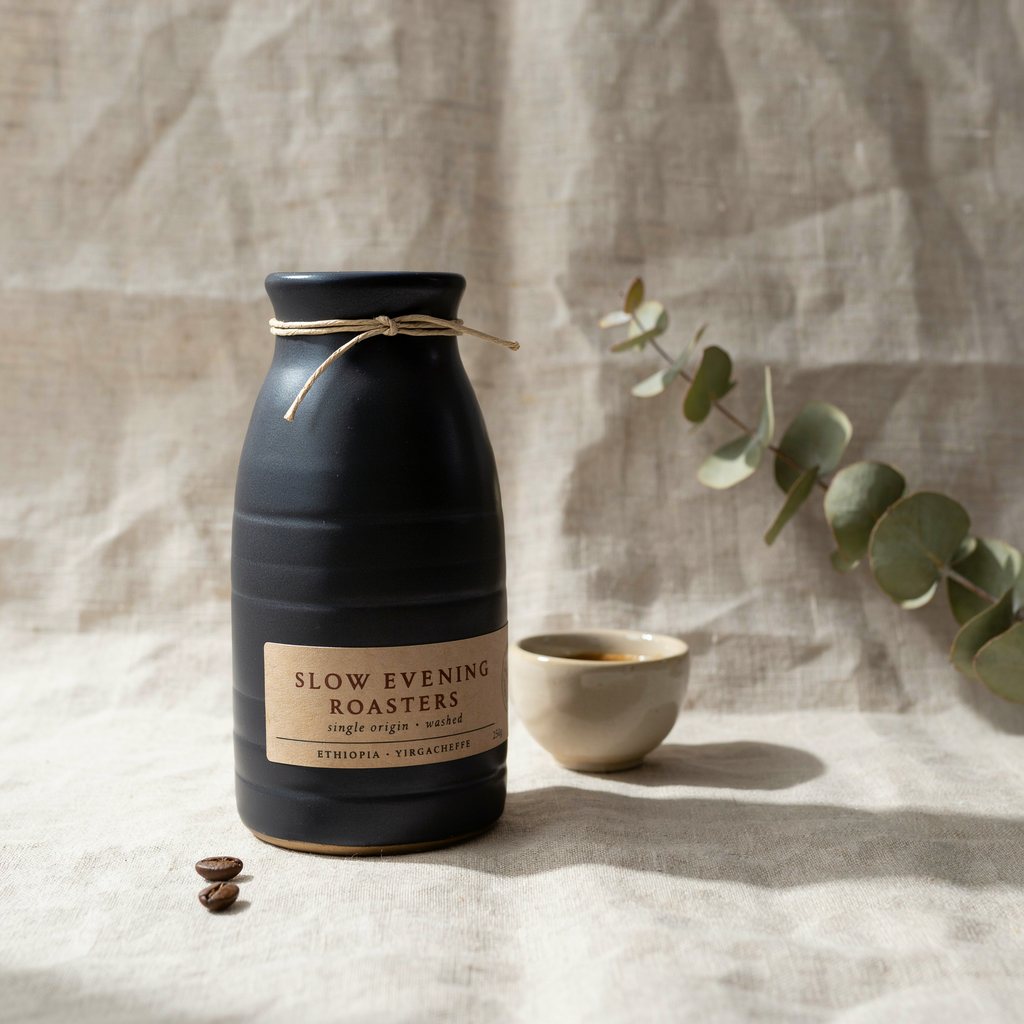 Ideogram 4.5 edited the coffee bottle color and label